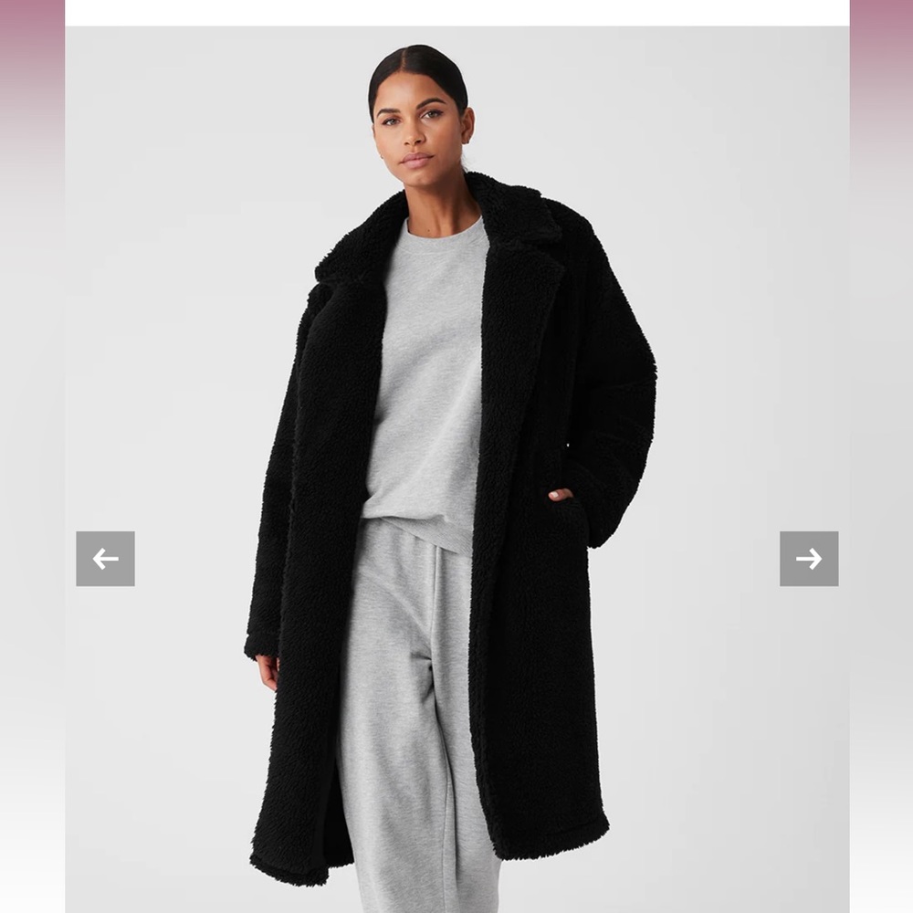 Alo Oversized Sherpa Trench